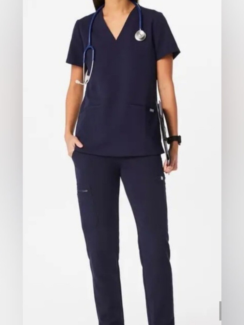 FIGS Womens  Casma Top Size Medium& Zamora Joggers Size Large Scrub Jumpsuit